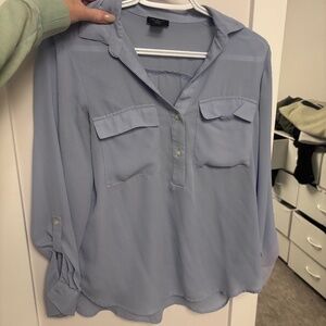 Ann Taylor Petite Blouse (M)
